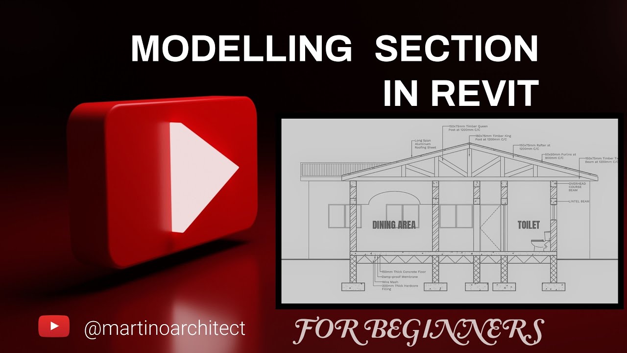 HOW TO CREATE SECTION IN REVIT - YouTube