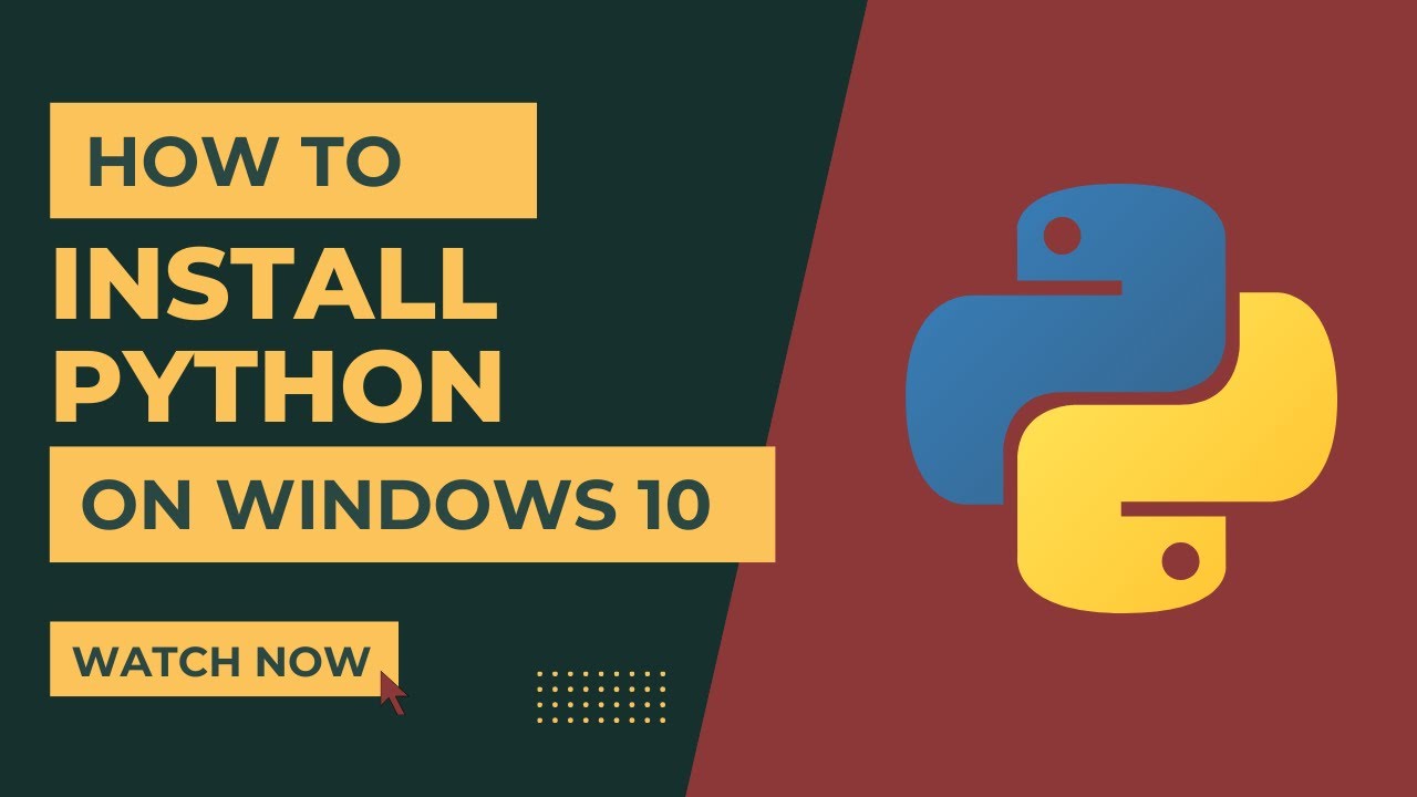 #1 How to install python on windows 10 | Complete Python Course For ...