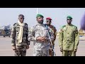 Force Unifiée De L AES Le Président Assimi Goïta Remet L étendard Au Commandant Daouda Traoré Force Unifiée De L AES Le Président Assimi Goïta Remet L étendard Au Commandant Daouda Traoré