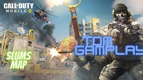 call of duty mobile tdm map slums team deathmatch (no commentary)