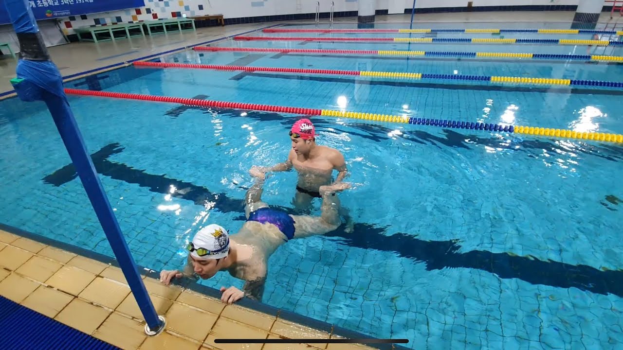 breaststroke허리가 아픈이유(미친물개&스윔몬스터)