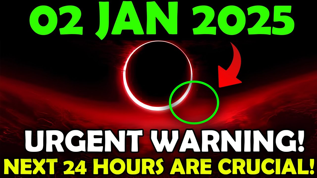 This NEEDED to Reach You BEFORE Tomorrow Urgent Warnings for the Last