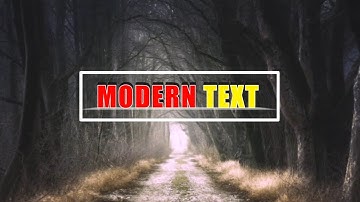 MODERN TEXT ANIMATION EFFECTS | KINEMASTER 2020 | PixelLab ART MAKER