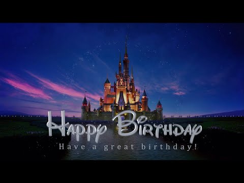 HAPPY BIRTHDAY | DISNEY 2 INTRO VERSION | FREE TO USE!!!