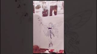 New one 🧚 #art #yt #shortvideo #shorts #youtubeshorts #sketch #pendrawing #artist #fairy
