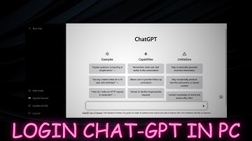 ChatGPT Login: How to Login Sign In Chat GPT Account 2023?  | Technical Janiii