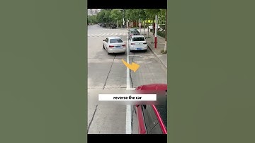 Parking is easy with this trick!#tutorial #tips #driving #shorts #car