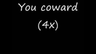 no pity for a coward with lyrics