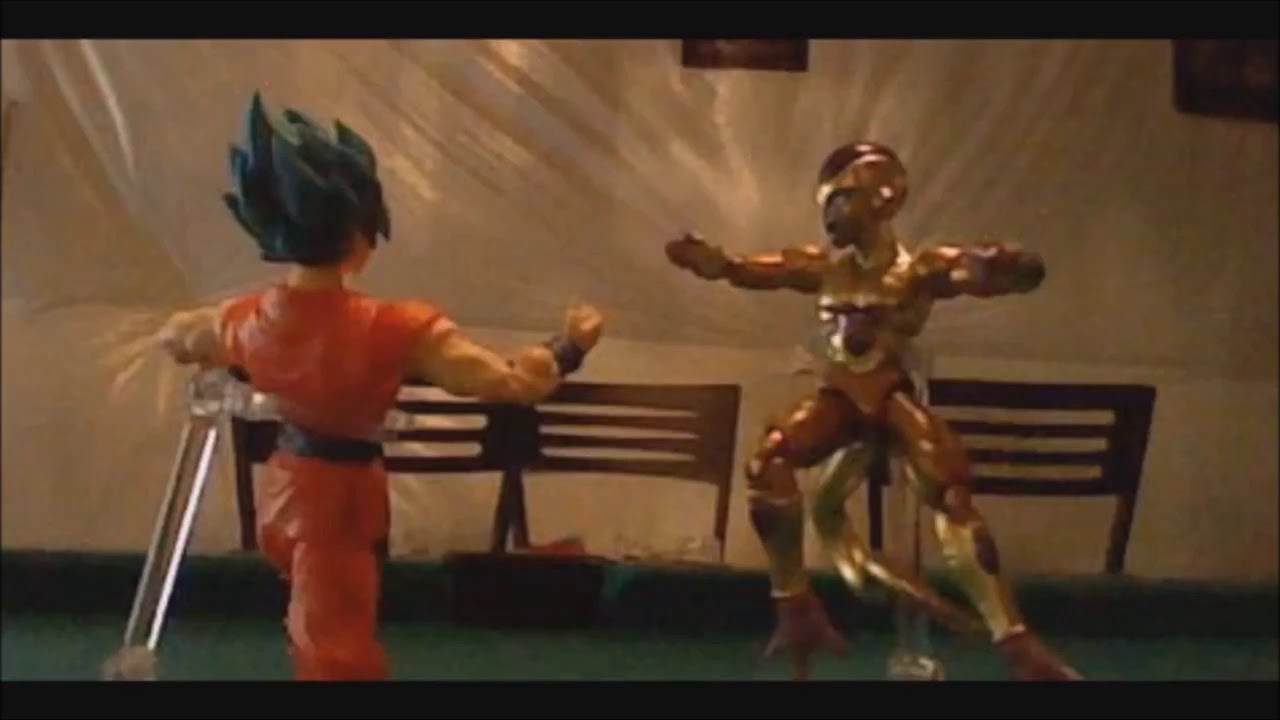 Dragon ball z stop motions the movie part 1 reupload no audio YouTube