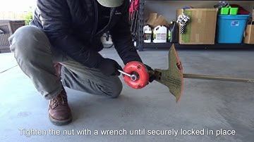 How to install Tri-clone Trimmer Head on a Husqvarna