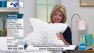MyPillow Classic Corded 2pack  Standard/Queen
