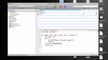 C Programming on the Mac L28 - Do while loop