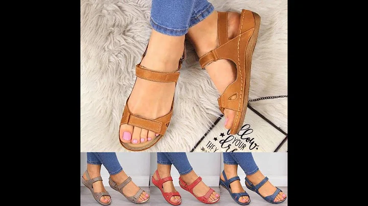 #1Trending - Premium Faux Leather Orthopedic Women Sandals