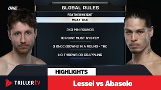 Great Fight Highlights: Abasolo vs Lessei