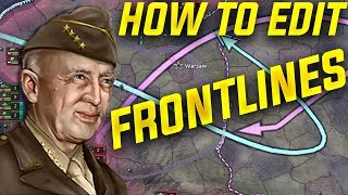 HOI4 How to Edit Front Lines (Hearts of Iron 4 Guide)