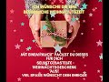 Mein selbstgebasteltes Weihnachtsgeschenk im Wert von über 300 Euro für Dich!