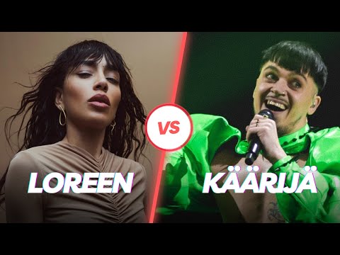 Käärijä and Loreen