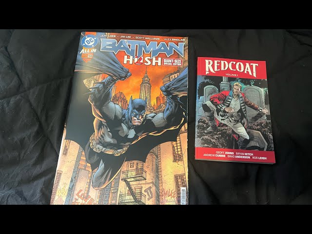 Batman #158 Giant Size Edition Comic Book & Redcoat Vol. 1 Haul