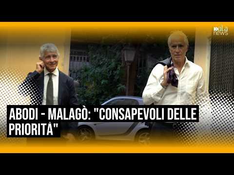 Video Abodi - Malagò, disgelo: C'è consapevolezza reciproca delle priorità