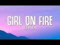 Alicia keys  girl on fire lyrics