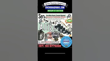 Baumer Hubner Berlin Encoder Repair Troubleshooting Singal checking Alignment Dubai ServoRepair.ae
