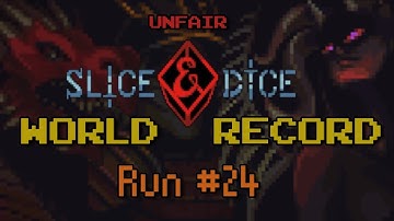 NEW WORLD RECORD | 24 Streak | Bookclub plays unfair Slice & Dice 3.1