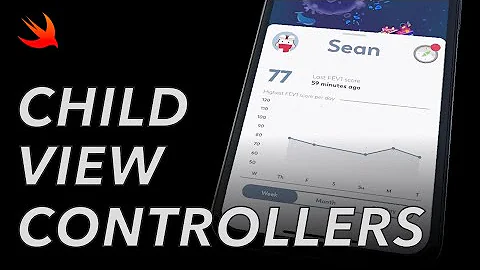 How to Use Child ViewControllers (Container Views) in Swift - Programmatic & Storyboard