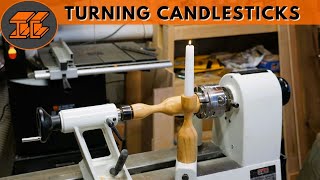 Woodturning Basics: Turn Wood Candlesticks @industrialcomfort