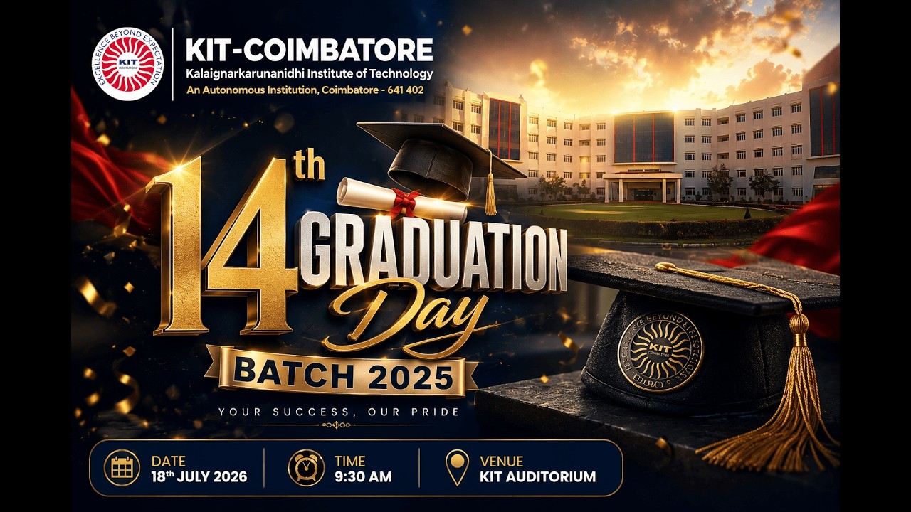 🔴 LIVE | KIT Graduation Day & Alumni Meet 2026 | Coming Home | 18 July 2026 | KITCBE