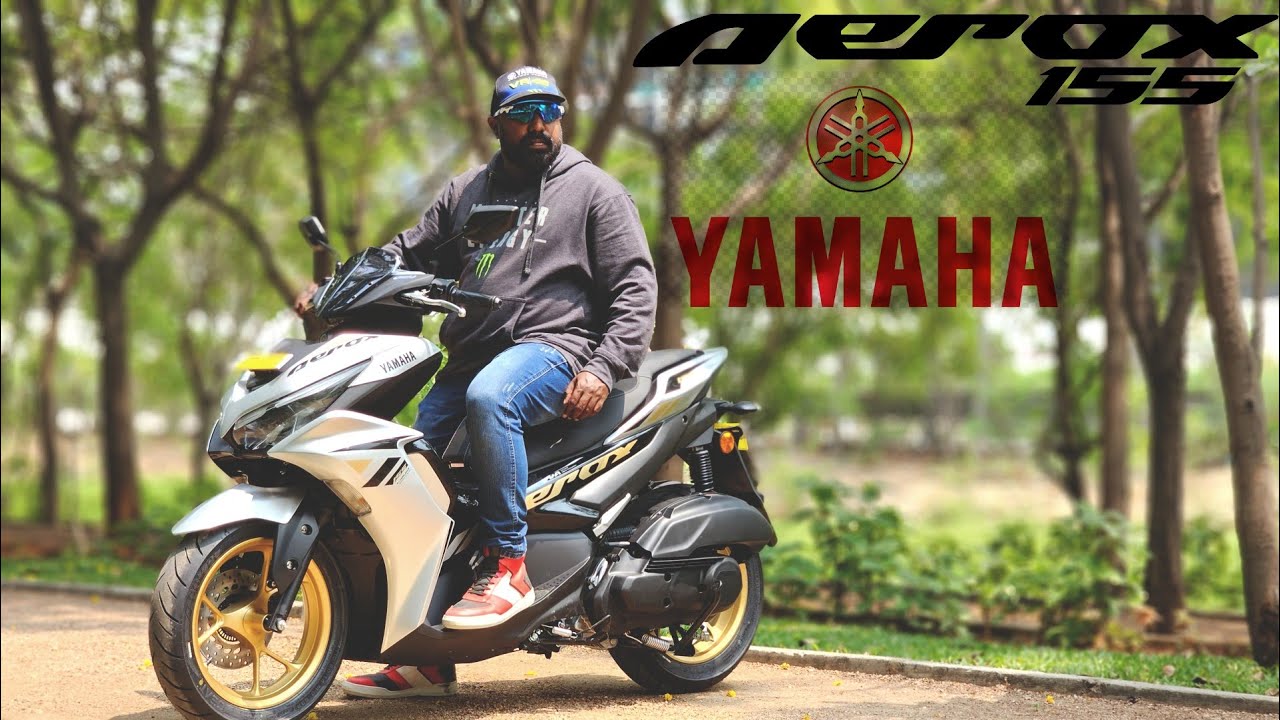 2023 New Yamaha Aerox 155 Silver Color Walkaround Review