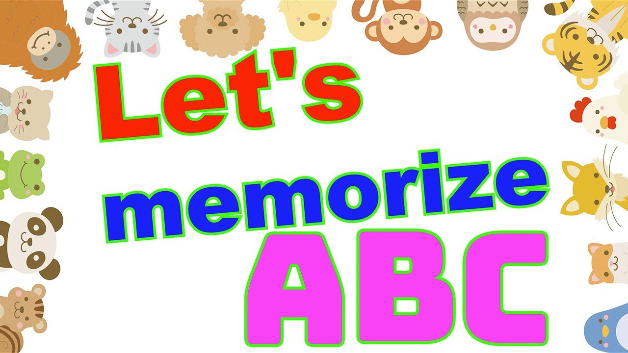 【アルファベットを覚えよう!】A〜Zまでのアルファベットを楽しく学ぼう! Let's memorize ABC - YouTube