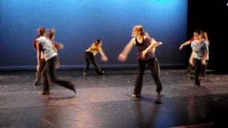 EFA Dance II Stage Rehersal