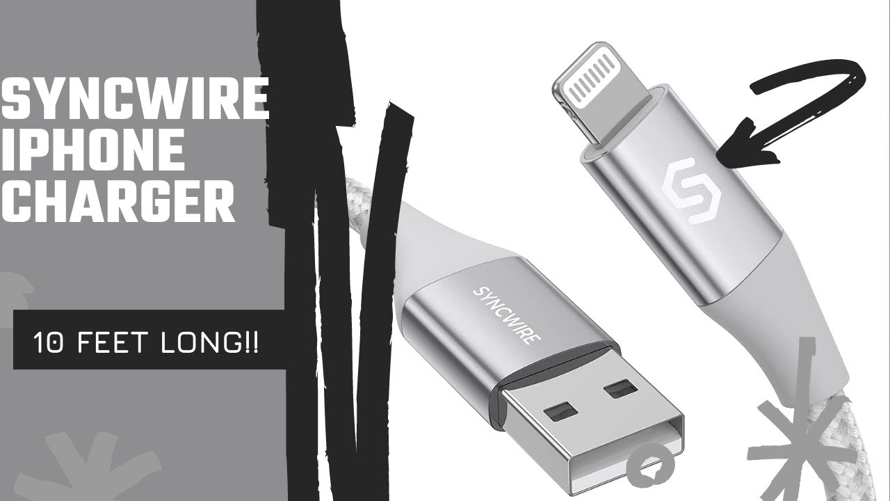 Syncwire iPhone Charging Cable - 10 FT!!!