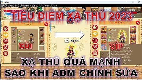 HẢI TẶC TÍ HON : TIÊU ĐIỂM PHÁI XẠ THỦ 2023 SAU CHỈNH SỬA , ĐẦU TƯ ÍT NHƯNG QUÁ MẠNH , CẢM ƠN AD !!!