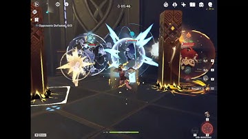 Clear Pool and Mountain Cavern - Cleared in 34 seconds by Xiao and Zhongli