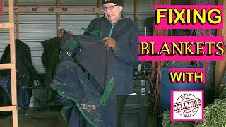 Repairing Horse Blankets With Collier's Patch Kit - And A Giveaway!