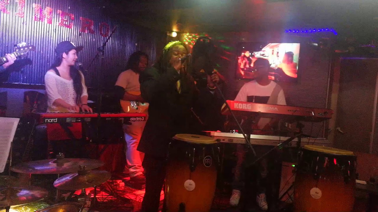 Amarido in The concrete spice band.