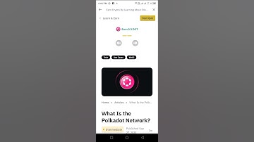 #Binance learn and earn polkadot. 🤑🤑Binance New Dot right answer today