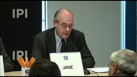 Environmental Migrants: Climate Change and Human Migration Panel at IPI