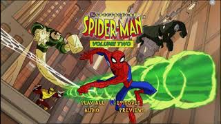 Dvd Menu Walkthrough Of The Spetacular Spiderman Volume 2 Dvd