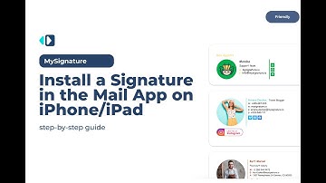 How to Install a Signature in the Mail App on iPhone/iPad