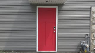Touching up a Prefinished Reeb Finish Door