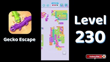 Gecko Escape Level 230 Walkthrough 🦎 | Puzzle Game Solutions & Tips | SolutionGuruji