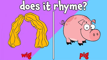 Does It Rhyme? Learning Rhyming Words for Kids