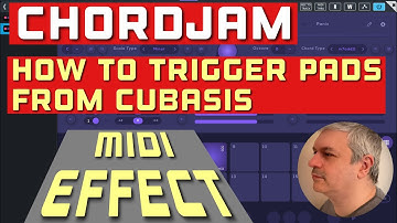 Audiomodern Chordjam - Tutorial Part 3: How to trigger Chordjam pads from Cubasis