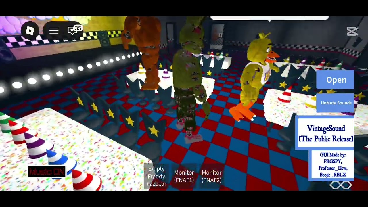 Trying to find the animatronic that killed the employee last video in the FnaF 1 pizzeria