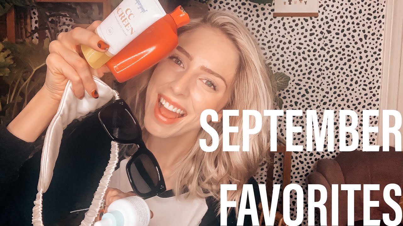 SEPTEMBER BEAUTY FAVORITES | Rare Beauty, Holifrog, Honest Beauty, Oribe, etc!