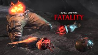 Mortal Kombat Xl - Bo Rai Cho Fatalities & Stage Fatalityps4