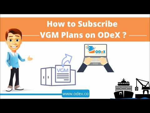 VGM Subscription Process on ODeX India | Subscribe VGM Plans |