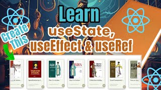 Master React Hooks with Example - useState, useEffect & useRef Explained with Horizontal Scroll List